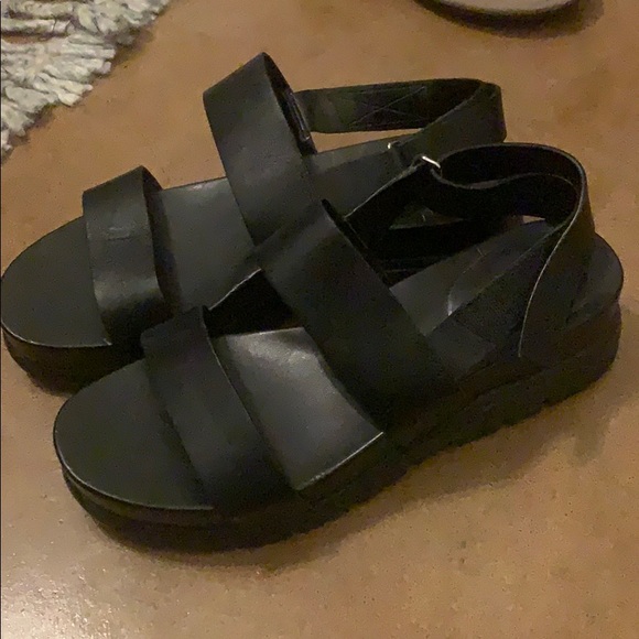 cole haan platform sandals